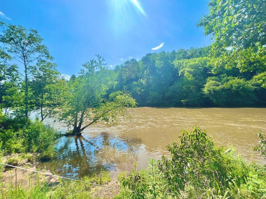 Riverside Relaxer W/Hot Tub+Fire Pit +Wifi & View แฟรงคลิน ภายนอก รูปภาพ